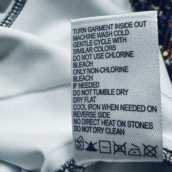 Berek Jacket Women's Size M Geometric Multicolor Artsy Full Zip Mock Neck - Picture 8 of 8